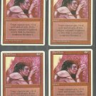 Blood Lust x4 NM 4th Edition