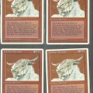 Hurloon Minotaur x4 NM 4th Edition