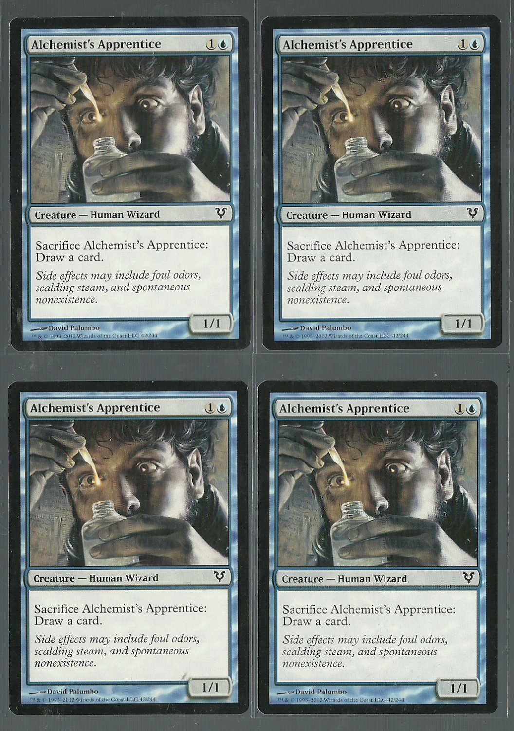 Alchemist's Apprentice x4 NM Avacyn Restored