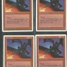 Fire Drake x4 NM Chronicles Magic the Gathering