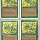 Emerald Dragonfly x4 NM Chronicles Magic the Gathering