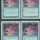 Puppet Master x4 NM Chronicles Magic the Gathering