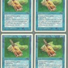 Fishliver Oil x4 NM Chronicles Magic the Gathering