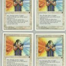 Indestructible Aura x4 NM Chronicles Magic the Gathering
