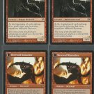 Afflicted Deserter x4 NM Dark Ascension Magic the Gathering