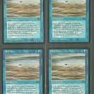 Tidal Flats V1 x4 - Good - Fallen Empires - Magic the Gathering