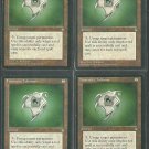 Hematite Talisman x4 Good Ice Age Magic the Gathering