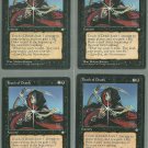 Touch of Death x4 - Good - Ice Age - Magic the Gathering