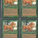 Tarpan x4 Good Ice Age Magic the Gathering