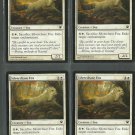 Silverchase Fox x4 NM Innistrad Magic the Gathering