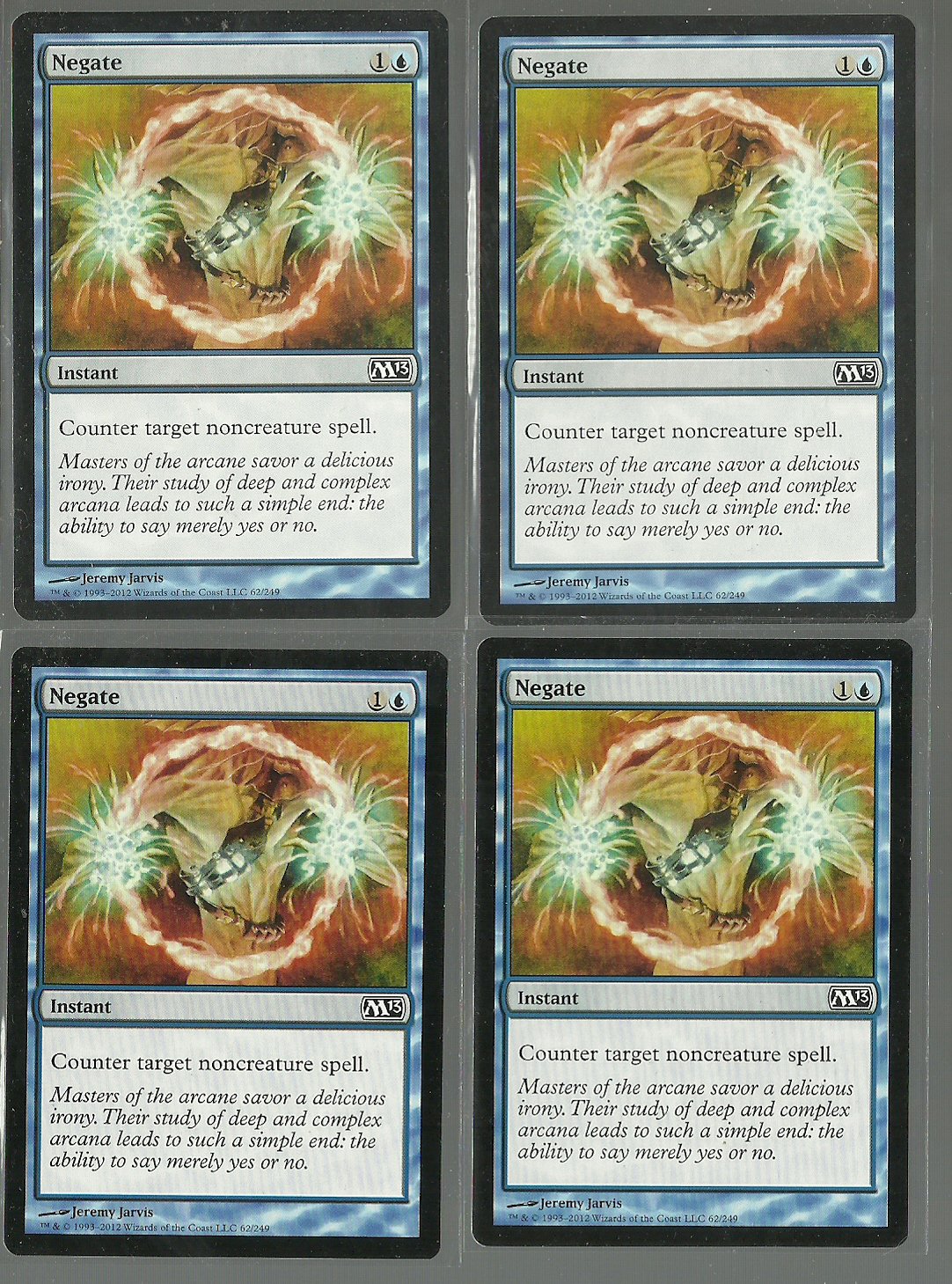 Negate x4 NM Magic 2013 Magic the Gathering