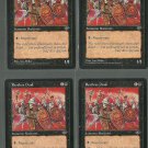 Restless Dead x4 - NM - Mirage - Magic the Gathering