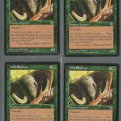 Wild Elephant x4 - NM - Mirage - Magic the Gathering