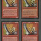 Burning Palm Efreet x4 NM Mirage Magic the Gathering