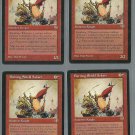 Burning Shield Askari x4 NM Mirage Magic the Gathering