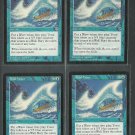 Tidal Wave x4 NM Mirage Magic the Gathering