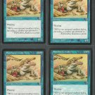 Sandbar Crocodile x4 - NM - Mirage - Magic the Gathering