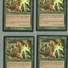 Seal of Strength x4 NM Nemesis Magic the Gathering