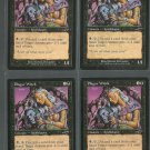 Plague Witch x4 NM Nemesis Magic the Gathering