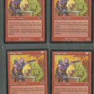 Mogg Toady x4 NM Nemesis Magic the Gathering