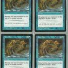 Time Ebb x4 NM Portal Magic the Gathering