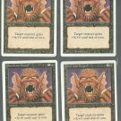 Howl from Beyond x4 - NM - Revised - Magic the Gathering