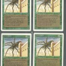 Giant Spider x4 - NM - Revised - Magic the Gathering