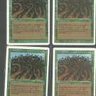 Wall of Wood x4 - NM - Revised - Magic the Gathering