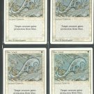 Blue Ward x4 NM Revised Magic the Gathering