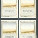White Ward x4 NM Revised Magic the Gathering