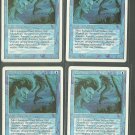 Merfolk of the Pearl Trident x4 - NM - Revised - Magic the Gathering