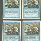 Sea Serpent x4 NM Revised Magic the Gathering