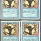 Spell Blast x4 - NM - Revised - Magic the Gathering