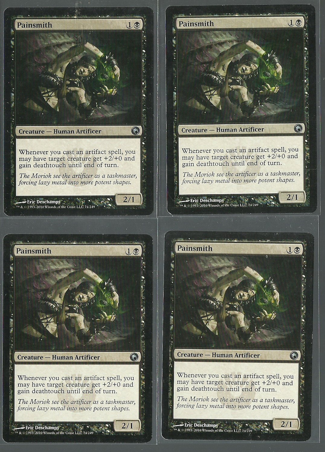 Painsmith x4 NM Scars of Mirrodin Magic the Gathering