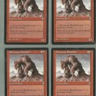 Flowstone Shambler x4 NM Stronghold Magic the Gathering