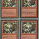 Stun x4 NM Tempest Magic the Gathering