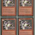 Lightning Blast x4 NM Tempest Magic the Gathering