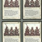 Pikemen x4 VG The Dark Magic the Gathering