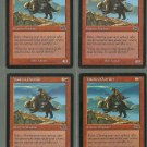 Viashino Outrider x4 NM Urza's Saga Magic the Gathering
