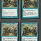 Rescind x4 NM Urza's Saga Magic the Gathering
