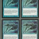 Coral Merfolk x4 NM Urza's Saga Magic the Gathering