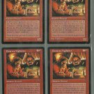 Dwarven Vigilantes x4 NM Visions Magic the Gathering