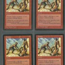 Tremor x4 NM Visions Magic the Gathering