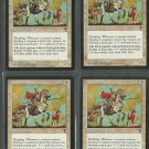 Knight of Valor x4 NM Visions Magic the Gathering