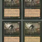 Tar Pit Warrior x4 NM Visions Magic the Gathering