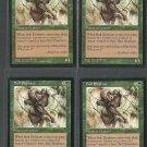 Bull Elephant x4 NM Visions Magic the Gathering