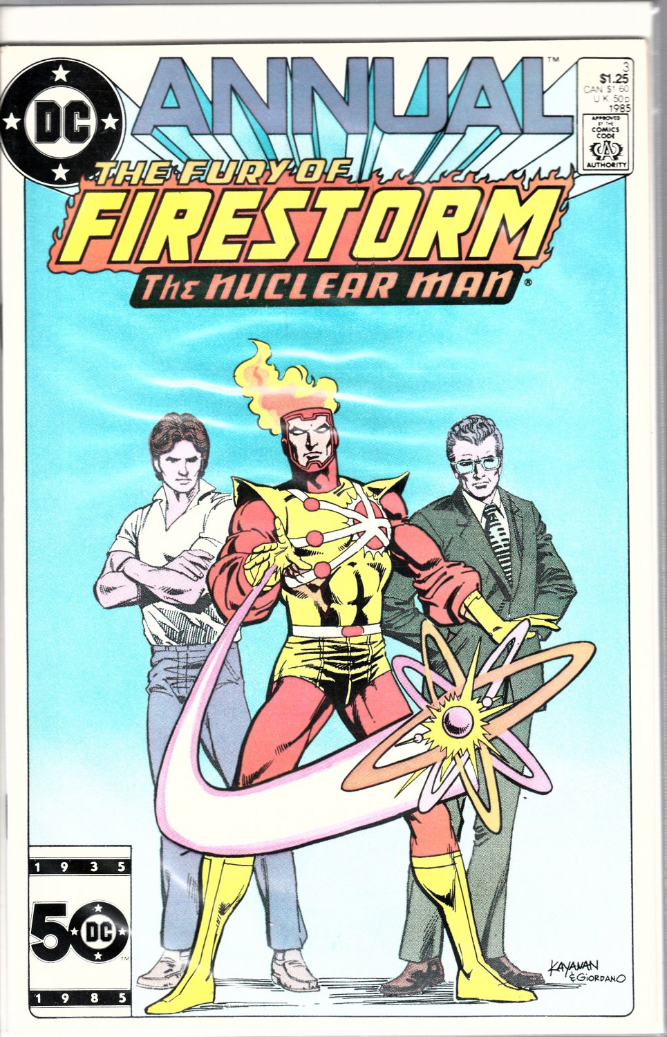 Firestorm The Nuclear Man Annual #3