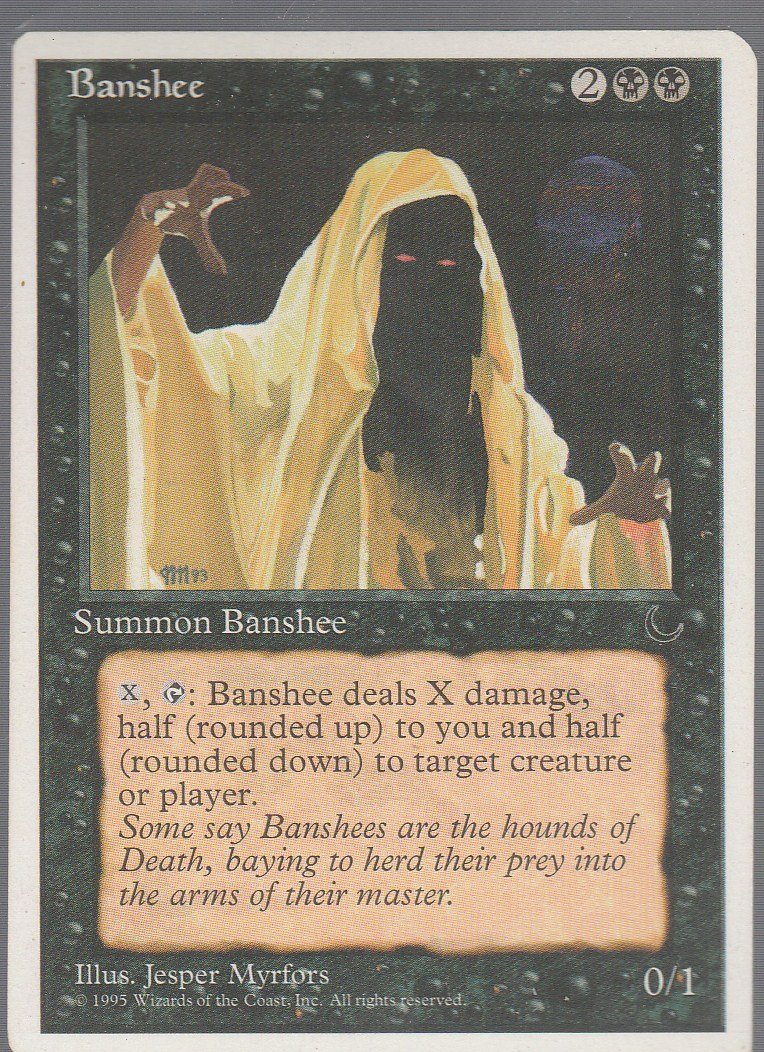 Banshee - NM - Chronicles - Magic the Gathering