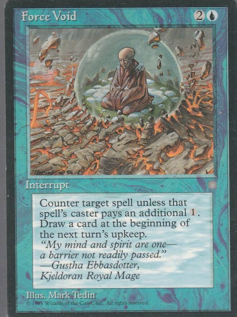 Force Void - VG - Ice Age - Magic the Gathering