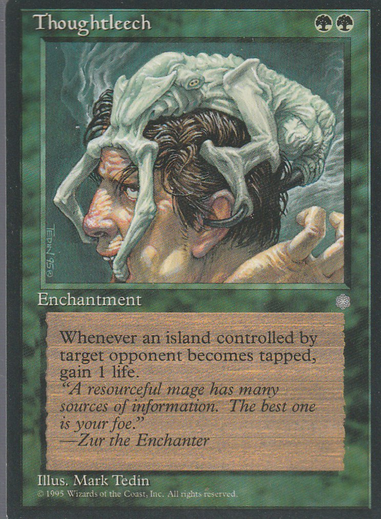 Thoughtleech - VG - Ice Age - Magic the Gathering
